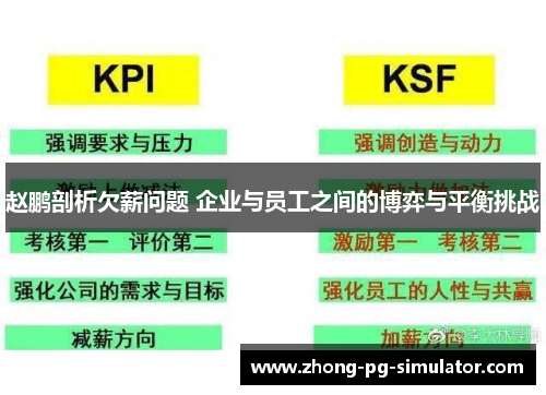 赵鹏剖析欠薪问题 企业与员工之间的博弈与平衡挑战